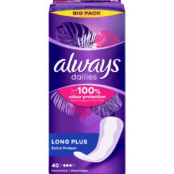 Always® Slipeinlagen Extra Protect Long Plus Big Pack 40ST