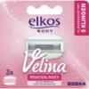 Elkos Body Velina Ersatzklingen 3ST 1 Elkos Body Velina Ersatzklingen 3ST -Care Haus Verkauf edeka elkos body damen rasierklingen 5klingen 3st