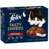 Felix Tasty Shreds Geschmacksvielfalt Vom Land 10x 80G -Care Haus Verkauf felixtastygvland