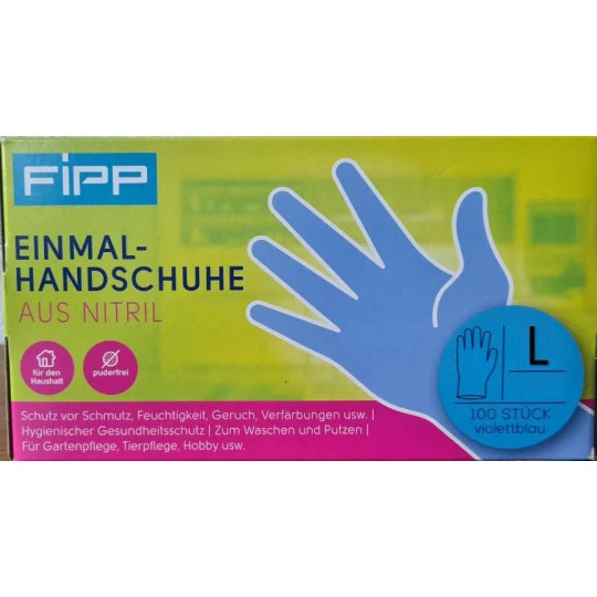 Einmalhandschuhe Aus Nitril Gr. L 100ST 3 Einmalhandschuhe Aus Nitril Gr. L 100ST