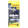 Gillette Blue 3 Smooth Einwegrasierer 6ST -Care Haus Verkauf gillette blue 3 smooth einwegrasierer 6st