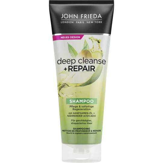 John Frieda Deep Cleanse & Repair Shampoo 250ML 3 John Frieda Deep Cleanse & Repair Shampoo 250ML