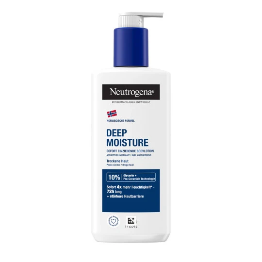 Neutrogena Norwegische Formel Deep Moisture Bodylotion 250ML 3 Neutrogena Norwegische Formel Deep Moisture Bodylotion 250ML
