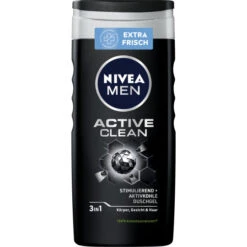 NIVEA Men 3in1 Duschgel Active Clean 250ML
