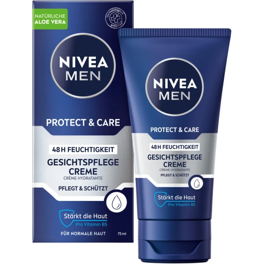 Nivea Men Protect & Care Gesichtspflege Creme 75ML 3 Nivea Men Protect & Care Gesichtspflege Creme 75ML