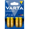 Varta Longlife Mignon AA Batterien 4ST -Care Haus Verkauf varta longlife mignon aa lr06 4st