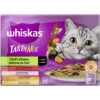 Whiskas Tasty Mix Chefs Choice In Sauce 12x 85G -Care Haus Verkauf whiskas tasty mix chefs choice in sauce 12x85g