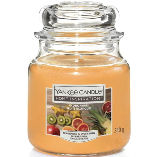 Candle Home Inspiration Duftkerze Exotic Fruits 340G 3 Candle Home Inspiration Duftkerze Exotic Fruits 340G